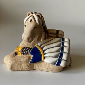Artesania Rinconada Pegasus Mare Figurine Collectible 1990s Vintage